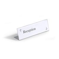 durable acrylic name plate 61x210mm