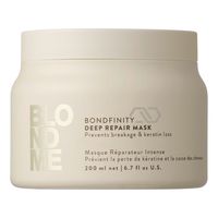 bondfinity deep repair mask 200 ml - schwarzkopf - mascarilla reparadora anti-rotura para cabello rubio y aclarado