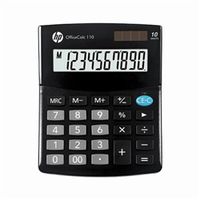 hp officecalc 110 10 digit semi-desktop calculator hp-oc110intbx