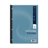 cambridge everyday ruled margin refill pad 160 pages a4 5 pack