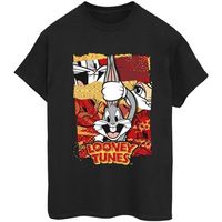 dessins animes camiseta manga larga rabbit new year para mujer