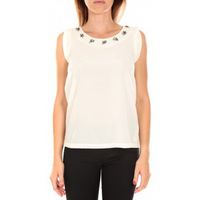 vero moda blusa top babalula ss blanc para mujer