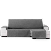 protector cubre sofa chaiselongue derecho 290  gris oscuro