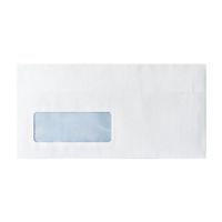 dl window envelope 80gsm self seal white 1000 pack