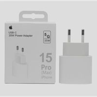 cargador apple usb-c de 35w - carga rapida y eficiente para iphone y ipad pro - sin cable -