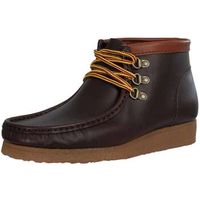 clarks botas zapatos de cuero para excursionistas wallabt para hombre