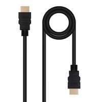 cable hdmi 20 nanocable 3m macho-macho negro