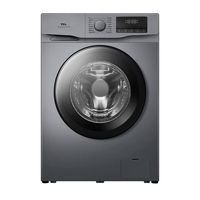 lavadora libre instalacion -tcl ff0814sa0 8 kg 1400 rpm vapor plata