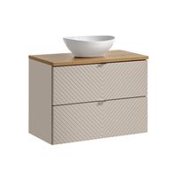 mueble bajo lavabo estratificado 80cm