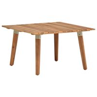 vidaxl mesa de centro de jardin madera maciza de acacia 60x60x36 cm