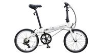 dahon vybe d7 bicicleta plegable shimano 7s 20   blanco