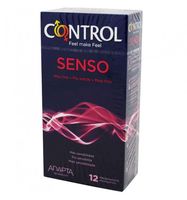 control preservativos finissimo senso 12 unidades