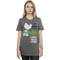 woodstock camiseta manga larga bi43080 para mujer