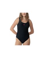 banador de natacion aquarapid costume intero negro mujer