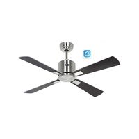 ventilador de techo con wifi casafan 942141w eco neo iii 103cm cromo cepilladoplata y wengue