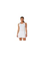 vestido de tenis asics court mujer blanco