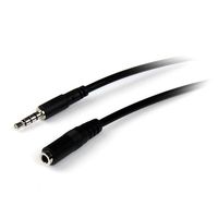 startech cable alargador de auriculares minijack machohembra 2m