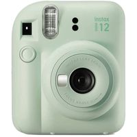 camara fujifilm mini instax 12 flash autoexposicion verde menta