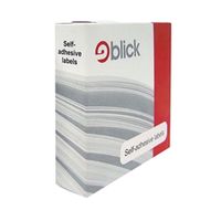 blick labels in dispensers round 19mm yellow 1280 pack