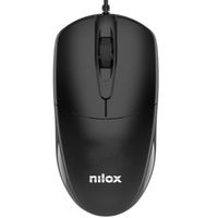 nilox mousb1011 raton usb 1200dpi negro