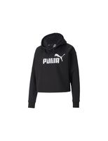 sudadera puma ess cropped logoo mujer