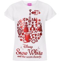 snow white and the seven dwarfs camiseta ns7388 para nino