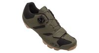 zapatillas mtb giro cylinder ii verde oliva   goma