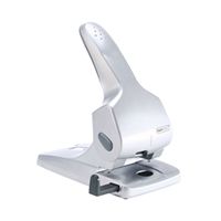 rapesco zero-65 heavy duty hole punch silver 0