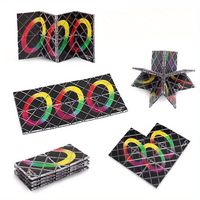 1pc twisty cubo mago cubo profesional juguetes clasicos cubo puzzle 8 paneles cubos plegables juguetes montessori juguetes educativos de educacion temprana