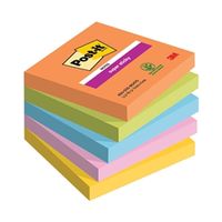 post-it super sticky notes boost 76mm x 76mm pk5