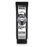 black hole gel base agua dilatacion anal 250 ml tamano grande