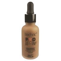 base de maquillaje pro glow foundation - technic cosmetics chestnut