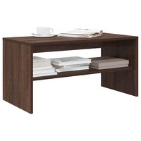 vidaxl mueble de tv madera de ingenieria marron roble 80x40x40 cm