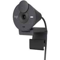 logitech brio 300 webcam fullhd grafito