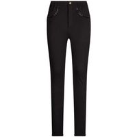 liu jo pantalones pantalon de punto con strass para mujer