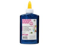 liderpapel pu21 - pegamento con purpurina color azul metalizado bote de 160 g