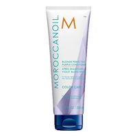 blonde perfecting purple conditioner - 200 ml - moroccanoil - acondicionador violeta para cabello rubio con mechas o grises