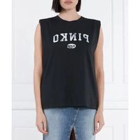 pinko camiseta tirantes cacao 104268 a2c0-z99 para mujer