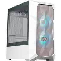 cooler master td300 mesh cristal templado usb 30 blanca