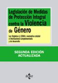 legislacion de medidas de proteccion integral contra la violencia de g