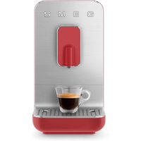 smeg 50s style bcc01rdmeu cafetera espresso superautomatica 19 bares roja