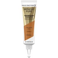 max factor base de maquillaje miracle pure skin-improving foundation 24h hydration spf30 89- para mujer