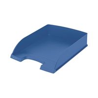 leitz recycle letter tray plus a4 blue 52275030