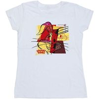 dessins animes camiseta manga larga rabbit new year para mujer