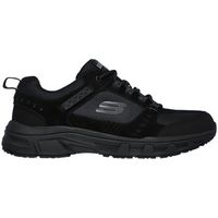 skechers zapatos bajos oak canyon negro para hombre