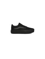 zapatillas vans wm ward platform canvas negro mujer