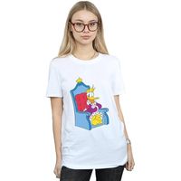 disney camiseta manga larga king donald para mujer