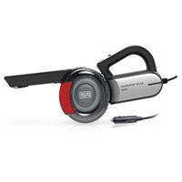 aspirador coche - black  decker pv1200av 12v gris y rojo