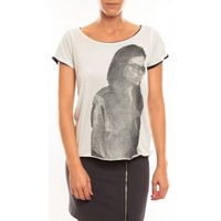 vero moda blusa too cool ss top it 10100655 blanc para mujer