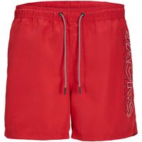 jack  jones banador 12256153 jpstfiji jjswim double logo ly sn mni true red para nino